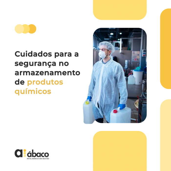 Cuidados para a segurança do armazenamento de produtos químicos