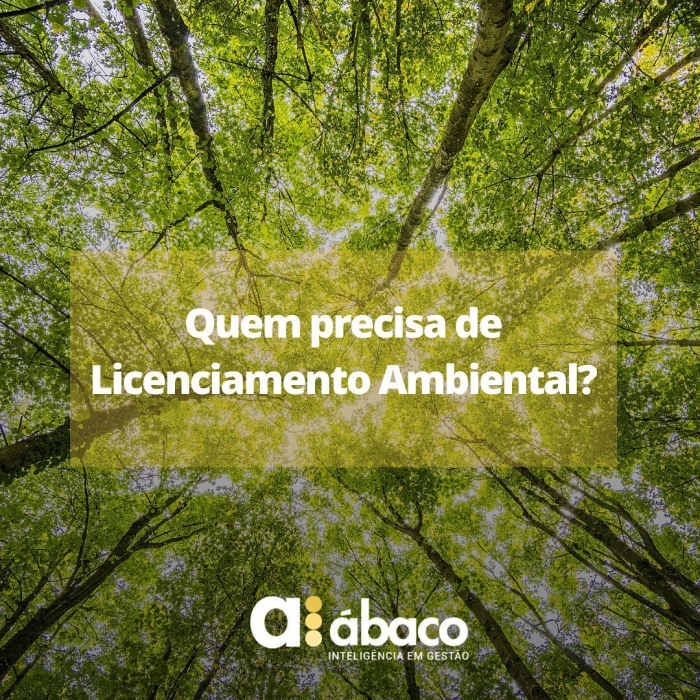 Quem precisa de licenciamento ambiental?